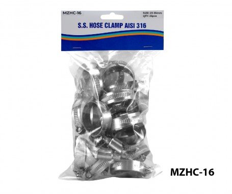 AQUA MARINE - S.S. Hose Clamp AISI 316